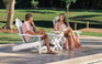 White Premium Ozark Resin Adirondack Chair - Keter US